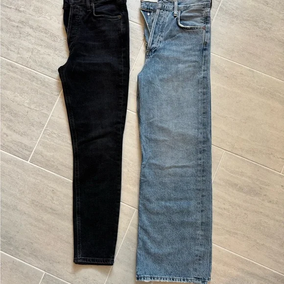 2 pairs of AGOLDE jeans - Picture 10 of 11